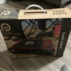 Brand new in box gas camp stove